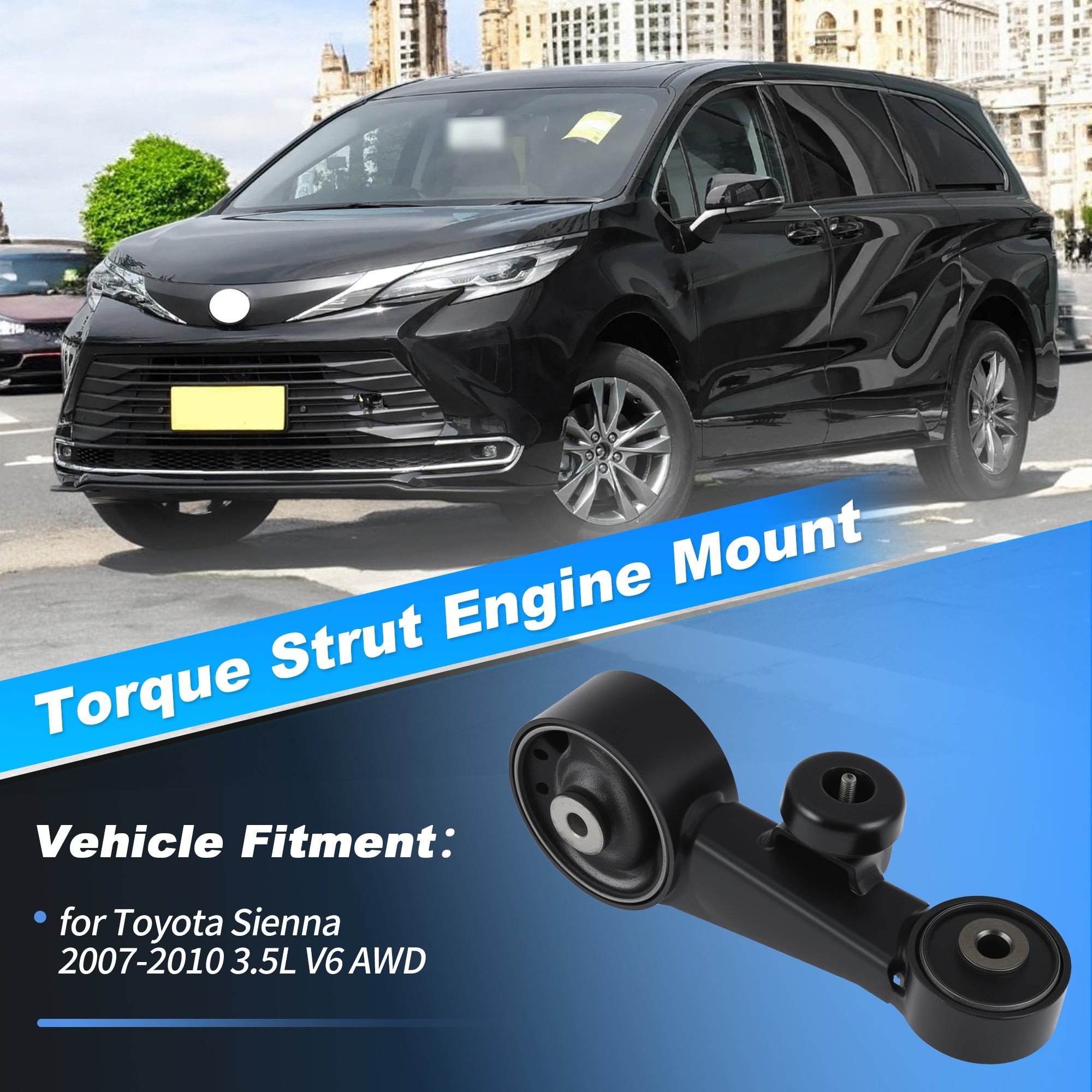 Engine Torque Strut Mount for Toyota Sienna 2007-2010 3.5L AWD A4266 EM9546 9546 thumbnail