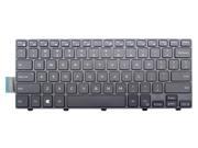 Laptop Keyboard for Dell Inspiron 14-3000 Series 3443 3451 US Layout Matte Black Color with Backlit