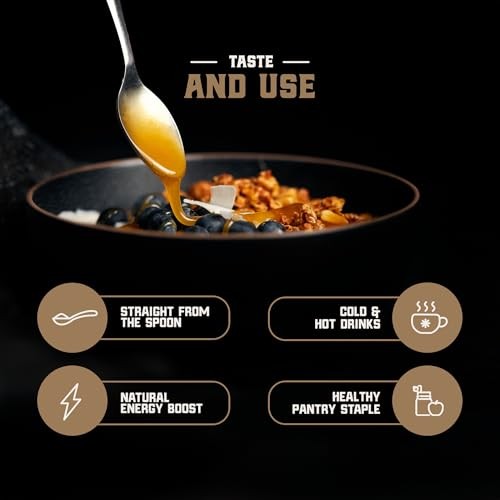 Gold Fern Honey - Raw New Zealand Manuka Honey | 8.8oz MGO 200+ | Pure, Natural, Unpasteurized, and Unfiltered Superfood Honey, Traceable from Hive to thumbnail