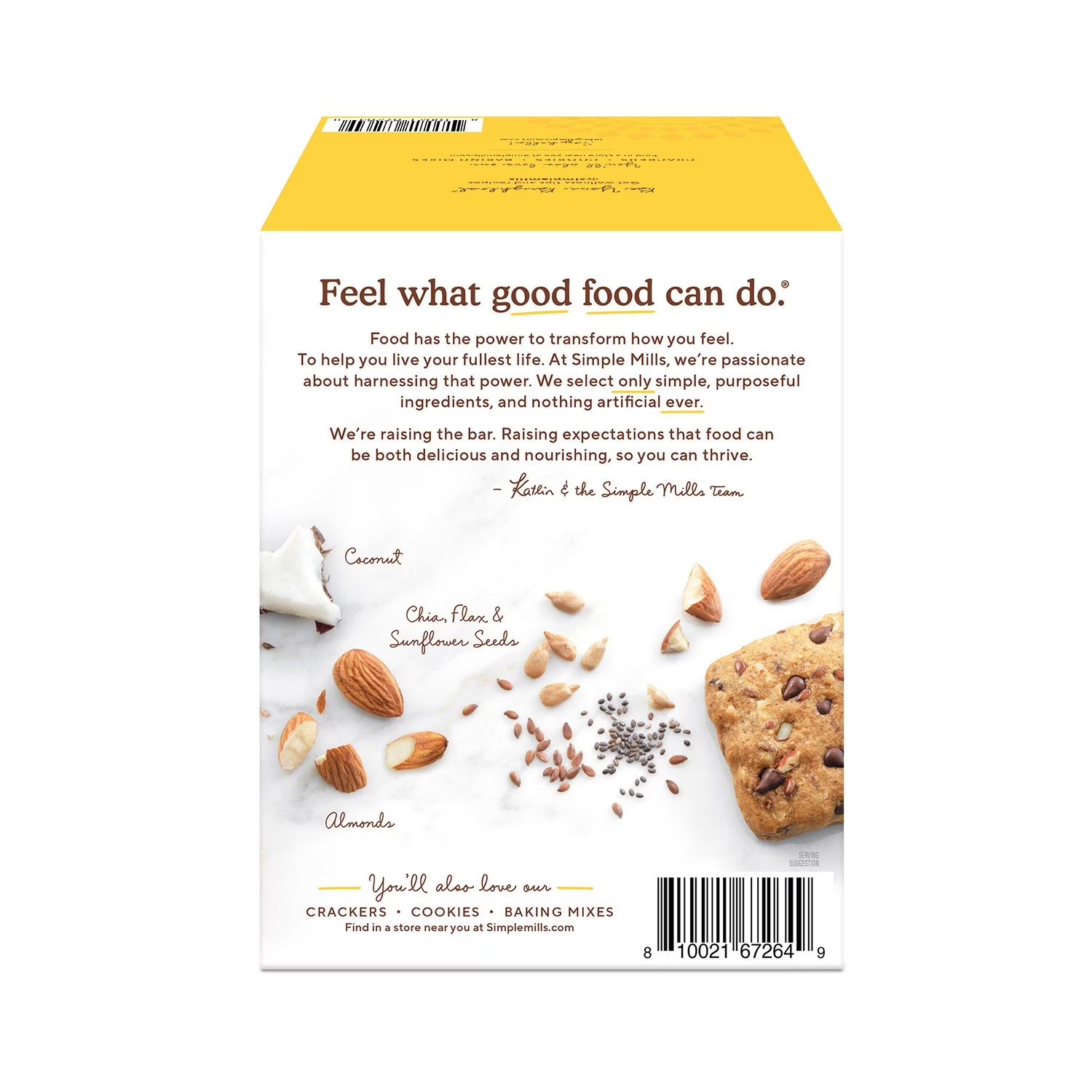 Simple Mills Soft Baked Almond Flour Bars, Variety Pack, 18 Ct thumbnail