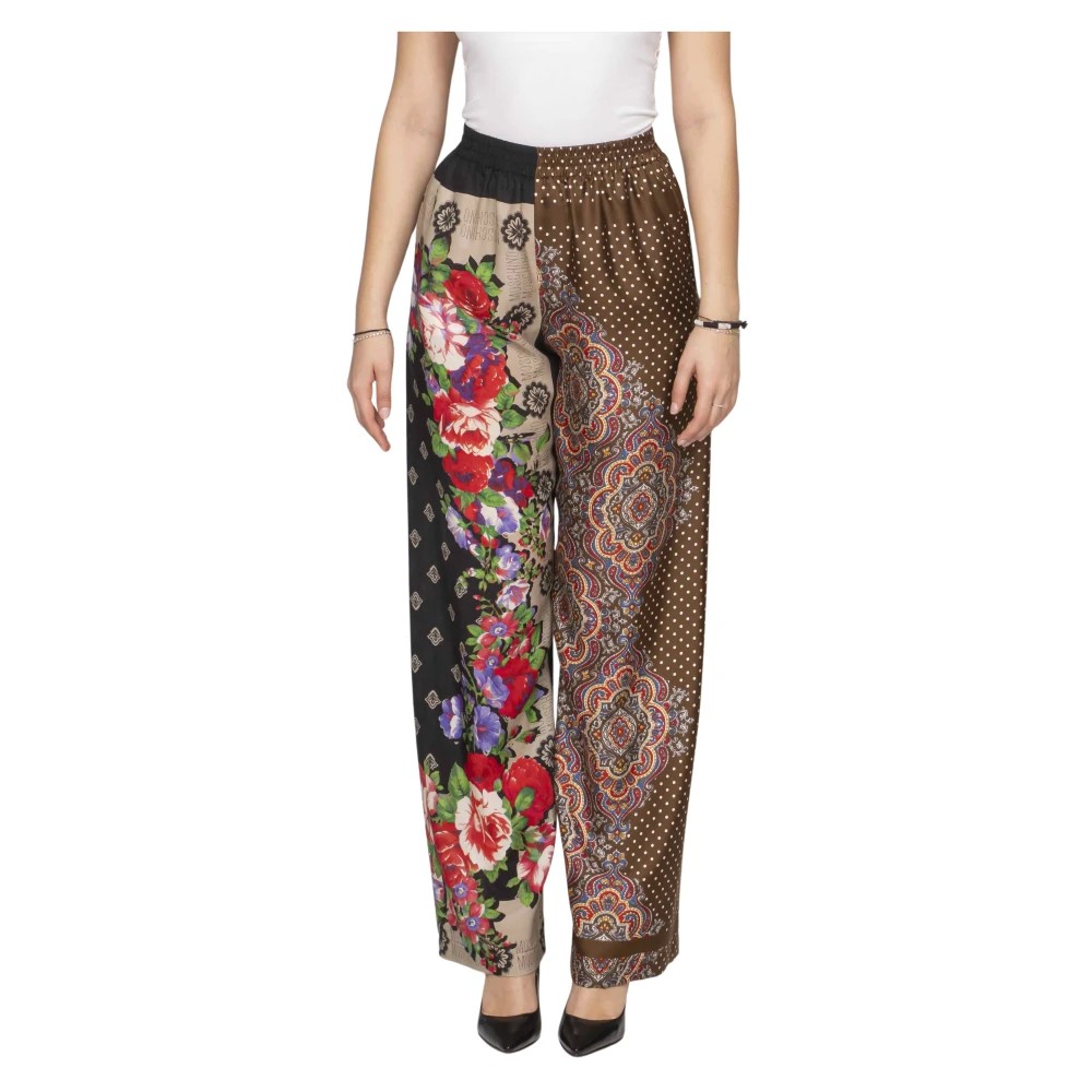Moschino Pantalone 4888 Fantasia - - Bukser  - Dame - Flerfarvet - S - Pantalone 4888 Fantasia