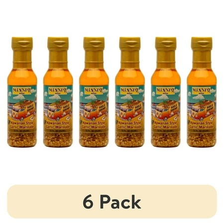 (6 Pack) Hawaiian Style Garlic Marinade  12 Fl Oz  Minato S Hawaii Brand