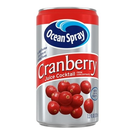 Ocean Spray Cranberry Juice Cocktail  7.2 Fl Oz Can
