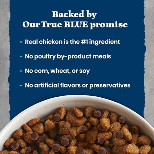 Blue Buffalo Wilderness with Chicken High Protein Grain Free Dry Food for Adult Dogs, 34% Protein, Supports Immunity with Antioxidant-Rich LifeSource  thumbnail