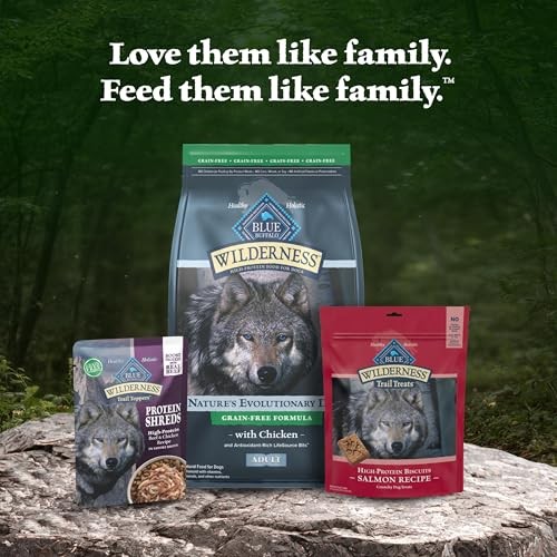 Blue Buffalo Wilderness with Chicken High Protein Grain Free Dry Food for Adult Dogs, 34% Protein, Supports Immunity with Antioxidant-Rich LifeSource  thumbnail