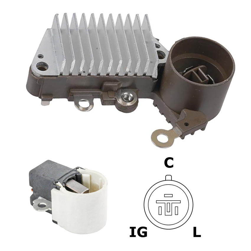 New 12V Regulator Kit Fits Chevrolet Sprint 1987-88 In252 31100-Pj7-0134 Al434X