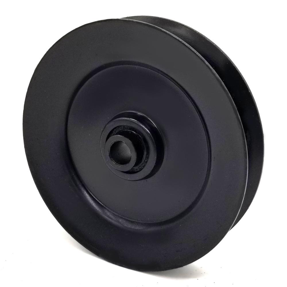 PHOENIX DISTRIBUTION 4 in. Dia X 3/8 in. Bore Steel Toro 95-7668 Exmark 95-7668 V-Groove Idler Pulley