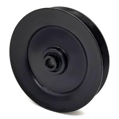 PHOENIX DISTRIBUTION 4 in. Dia X 3/8 in. Bore Steel Toro 95-7668 Exmark 95-7668 V-Groove Idler Pulley thumbnail