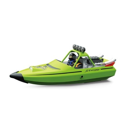 30 Km/h High Speed Turbojet RC Speedboat  2.4G Anti-Interference Electric RC Boat with Capsizing Reset & Waterproof Hull for Pools  Rivers & Lakes