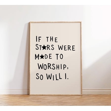 Minimalist Christian Wall Art Psalm 14836 Poster Celestial Art Black Christian Poster God Art Trendy Bible Art Print Poster  Poster Only