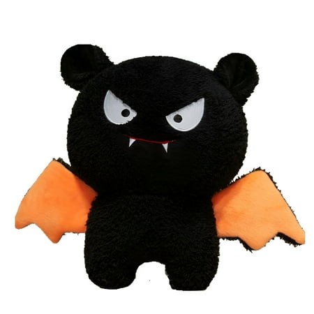 BESTSKY 2026 New Halloween Plush Toy-Spooky Ghost Devil Bat&Pumpkin-Soft Cuddly Collectible Stuffed Animals-Perfect for Kids Gifts Home Decor&Party Fa