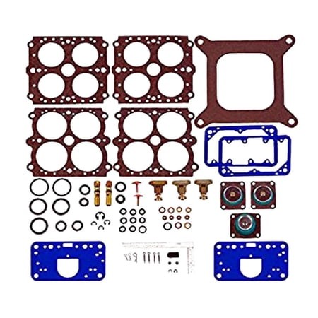 OEM Grade Carburetor Rebuild Kit Compatible with OMC Marine Sterndrive Inboard GM Engine Direct Replacement Boat Motor Replaces 13220 Sierra 18-7751