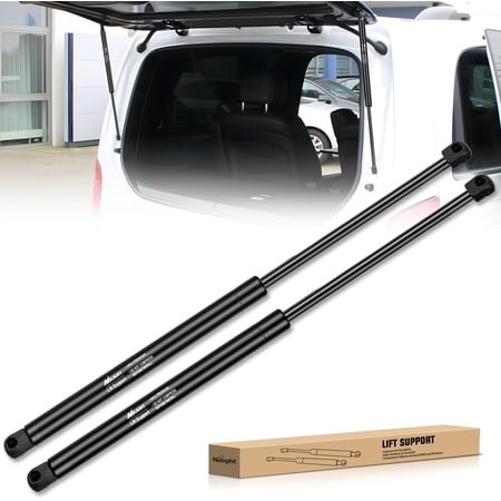 Nilight Rear Window Glass Struts 6678 for Jeep Wrangler 2011-2015  Rear Shocks Gas Struts 20 Inch  2PCS Set Rod