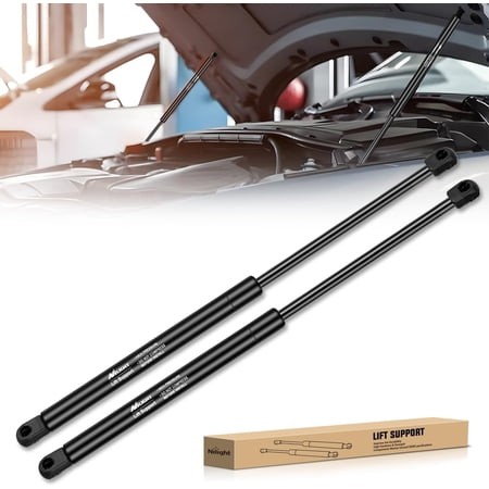 Nilight Hood Gas Struts Lift Supports 6755 for Lexus RX350 2010-2015  RX450h 2010-2015 Spring Shocks 20 Inch  2PCS Set Rod