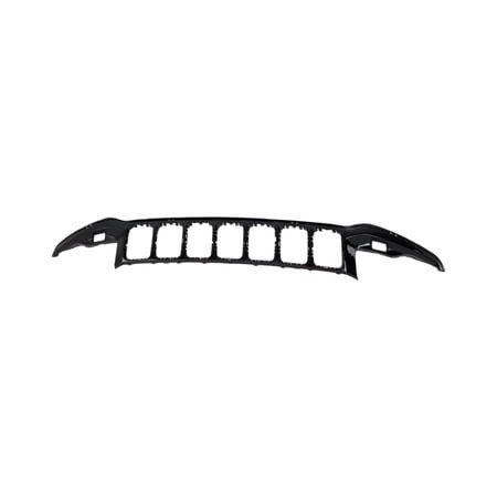 CarLights360 for Jeep Grand Cherokee 2017 18 19 20 2021 Grille | SRT/Trackhawk Models | Plastic Material | Painted Finish | Black Shell and Insert | R