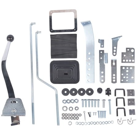 Universal Automatic Floor Shifter Conversion Kit - MG7668 / 7668 - Fits GM  Ford  Mercury  Chrysler & Oldsmobile Transmissions - Replacement for 1951-