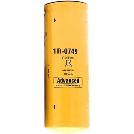 1R-0749 Advanced High Efficiency Fuel Filter Compatible with Caterpillar Engine C-10/12/13/15/16 3408B 3406B 3406E (Set of 1)