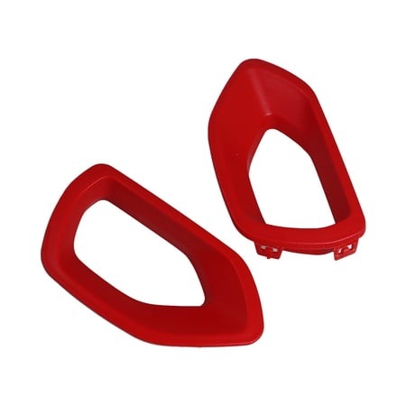 Upper Grille Bezels for 2015-20 Dodge Charger SRT Color Matched PRV Red