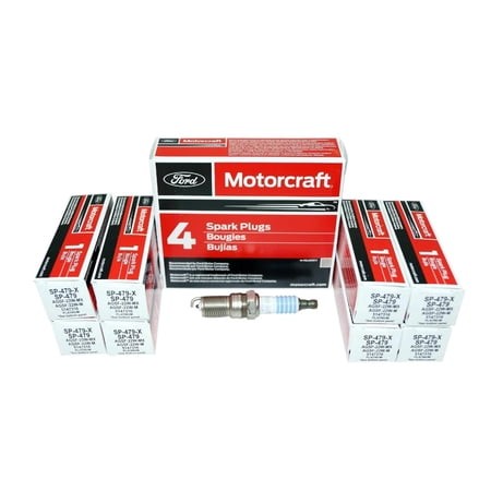 Pack of 8 Motorcraft Platinum Spark Plug Replacement for Ford F-150 F150 97 98 99 00 01 02 03 04 05 06 07 08 09 10 11 12 13 14 15 16 17 18 19 4.6 5.4 