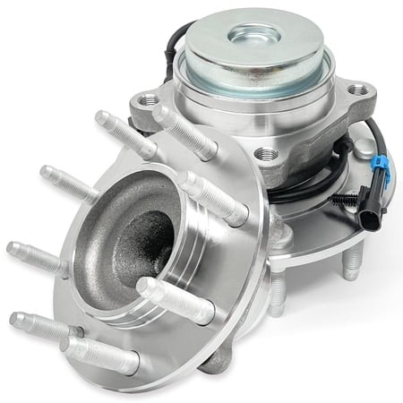 Aspligo Front Wheel Hub and Bearing Assembly Fit for Chevy Express 2500/3500 03-17  Express 4500 09-15  GMC Savana 2500/3500 2003-2017  Savana 4500 09
