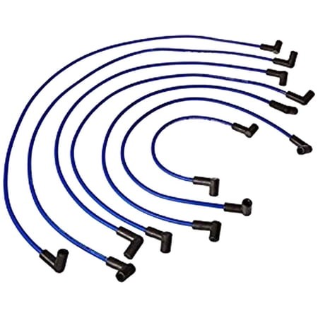 New Ignition Wire Set Compatible with 1996-2001 MerCruiser 4.3L V6 262 CID GM Delco HEI Ignition Marine Sterndrive Inboard 84-816608Q82 S18-8835-1 MPI