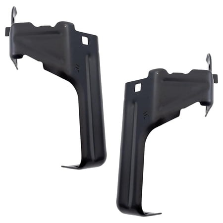 New Front Left and Front Right Bumper Bracket Compatible with Nissan Titan SL 8 Cyl 5.6L Titan PRO-4X 8 Cyl 5.6L 2017-2019 by NI1066155 NI1067155 6222