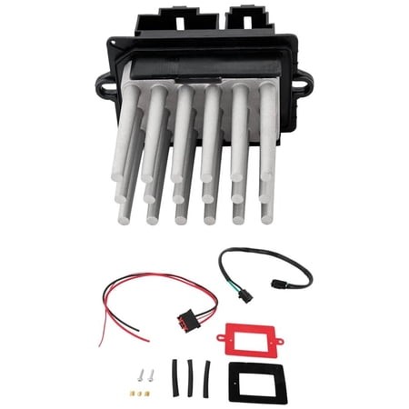 New 5-Blade Female Blower Motor Resistor Compatible with Jeep Grand Cherokee Laredo 8 Cyl 4.7L Grand Cherokee Sport 6 Cyl 4.0L 1999-2004 by 20280 9734