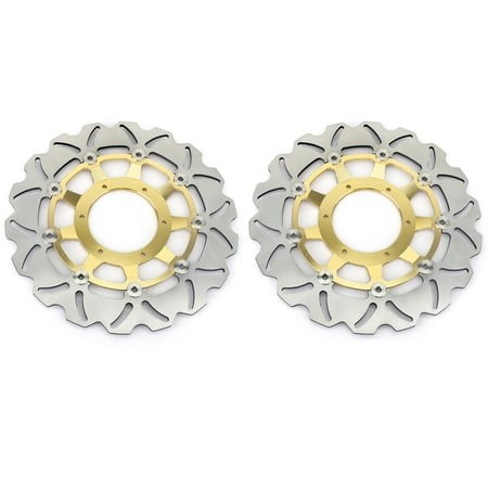 2PCS Front Brake Rotors Discs for Honda CBR600RR 2003-2024 04 05 06 07 08 09 10 11 12 13 14 15 16 17 18 19 20 21 22 23 24 CBR1000RR 2004 2005 CB1000R 