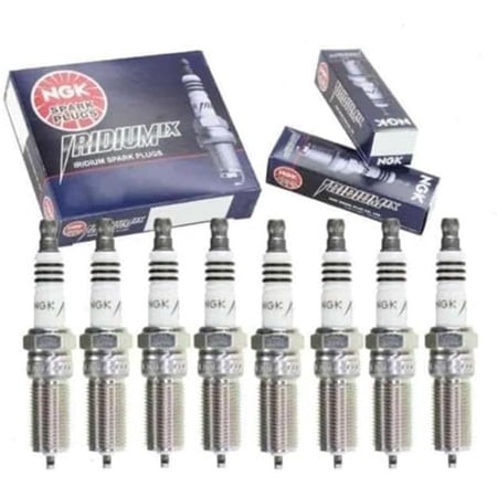 Pack of 8 NGK Iridium IX Spark Plug Replacement for Ford 97 98 99 00 01 02 03 04 05 06 07 08 09 10 11 12 13 14 15 16 17 18 19 F-150 F150 F 150 4.6 5.4