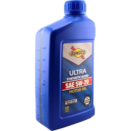 SUNOCO 721056 (7473) Ultra Synthetic Blend 5W-20 Motor Oil – API SQ/ILSAC GF-7A – 1 Quart
