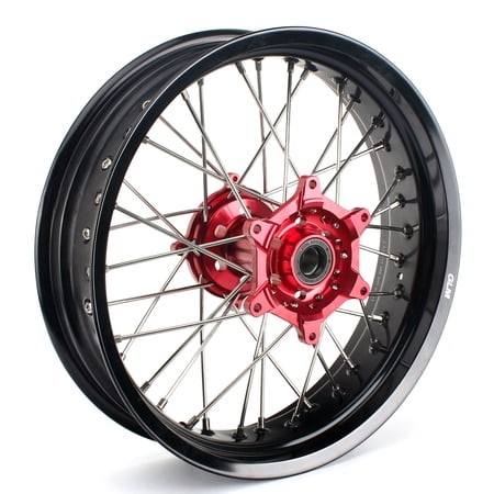 Supermoto 17  X 4.25  Rear Wheel Rim Hub for Honda CRF250R CRF450R 04-12 07 08 09 10 11 CR125R CR250R 02-13 03 04 05 06 CRF250X 2004-2016 12 13 14 15 
