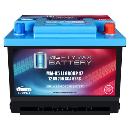 MM-H5LI Group Size 47 12.8V  27Ah  62RC  Lithium  700 CCA  Replacement Battery Compatible with Volkswagen CC 09-17