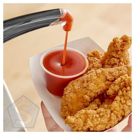 Frank S RedHot Original Buffalo Wing Hot Sauce 1.5 Gallon Dispensing Pouch with Fitment - 2/Case