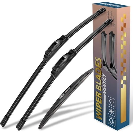3 Wipers Replacement for Infiniti FX35 09-10 Infiniti FX50 09-10 Infiniti EX35 08-12 Subaru Forester 03-08  Windshield Wiper Blades Original Equipment