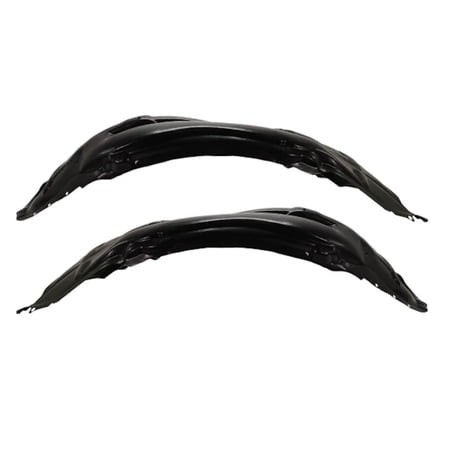 For Dodge Challenger 2018 19 20 21 2022 Fender Liner Driver and Passenger Side | Pair | Front W/Wide Body Option and Insulation Foam | Plastic | SRT D