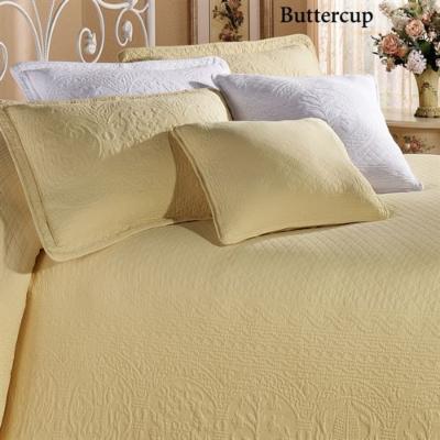 William and Mary II Coverlet, Queen, Buttercup