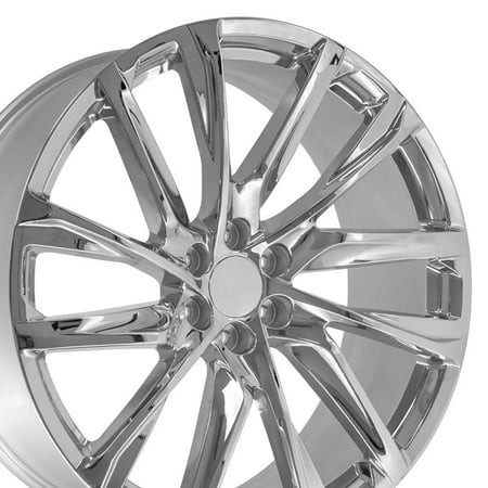 OE Wheels CA90 26 Inch Rim Fits Escalade Style 6x139.7 26x10 Chrome - Hollander 4875 (1)
