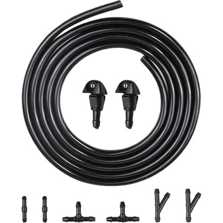 Windshield Washer Nozzles Kit Compatible with Honda Acura Civic 87-05 Accord 03-08 CRV 96-11 PRELUDE 97-01 HR-V 99-06 RSX 02-06 TSX 04-06 Replace 7681