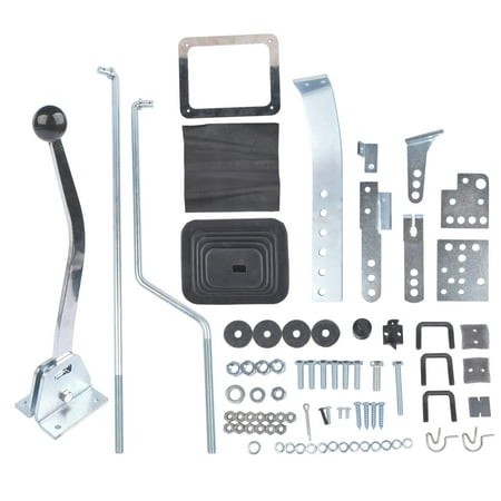 GELUOXI Universal Automatic Floor Shifter Conversion Kit for C4 C6 TH350 TH400 700R4 7668 MG7668