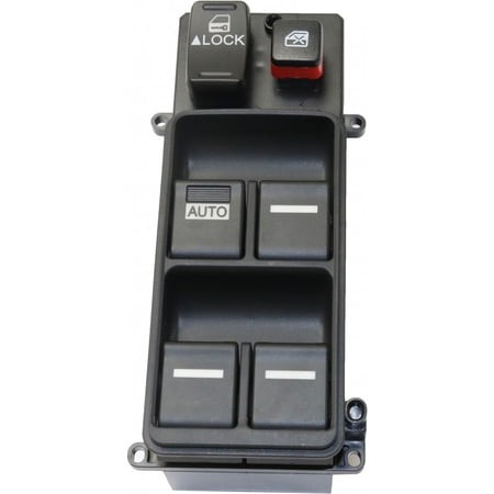 For Honda Odyssey Window Switch 2005 06 07 08 09 2010 Driver Side | Front | Power | Black | 23 Male Blade Terminals | 35750SHJ305