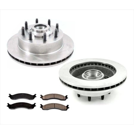 20198-2003 for Dodge for Ram 2500/3500 Front Brake Rotors & Ceramic Pads - 8 Studs  D3EA Certified (SKU: 105219)