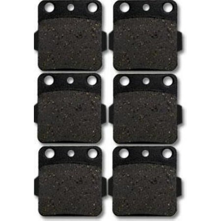 Yamaha Front Rear Brake Pads Raptor YFM 350 660 01 02 03 04 05 06 07 08 09 10 11