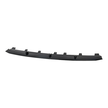 KarParts360 for Jeep Grand Cherokee 2017 18 19 20 2021 Bumper Molding | Front | Lower | Trackhawk/SRT Models | Applique | Gloss Finish | Black | Repla