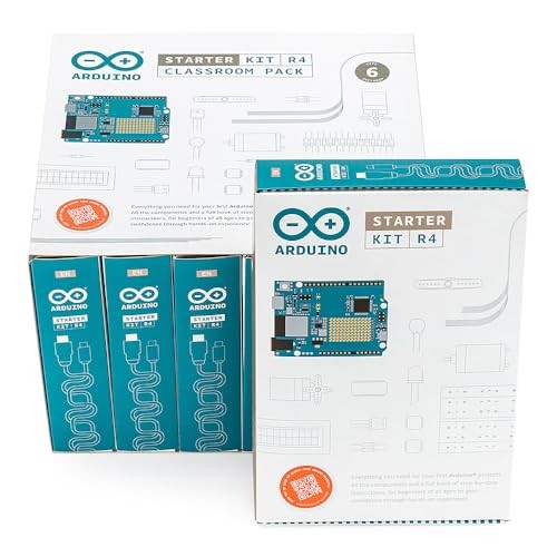 Arduino Starter Kit R4 Classroom Pack [K000007_R4-6P] (Bundle of 6) – Comprehensive STEM Education Kit for Schools – Includes UNO R4 WiFi Boards,  thumbnail