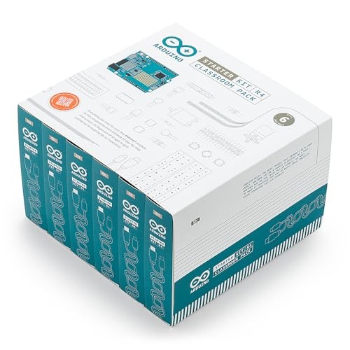 Arduino Starter Kit R4 Classroom Pack [K000007_R4-6P] (Bundle of 6) – Comprehensive STEM Education Kit for Schools – Includes UNO R4 WiFi Boards,  thumbnail