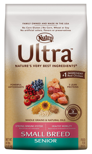 Nutro Ultra Small Breed Senior Dry Dog Food with a Trio of Proteins from Lamb 4