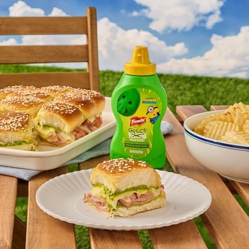 French’s Goomi’s Green Mustard, Tastes Like Classic Yellow, No Flavors or Colorants from Artificial Sources, Limited Edition Offering While Suppli thumbnail