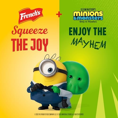 French’s Goomi’s Green Mustard, Tastes Like Classic Yellow, No Flavors or Colorants from Artificial Sources, Limited Edition Offering While Suppli thumbnail