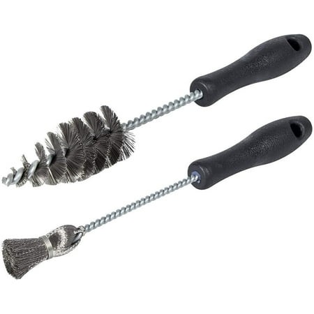 2pcs Injector Sleeve Cup Bore Seat Cleaning Brush Kit Replace AP0084 AP0085 3252 Compatible for 1994~2018 Ford Powerstroke 6.0L 6.4L 6.7L 7.3L  Caterp