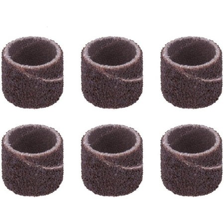 4081/2-inch Abrasive Belts  Coarse  6-pack  Rotary Tool Accessories